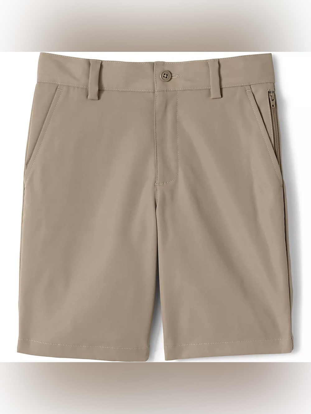 NWOT Boys Size 14 Husky Active Chino Shorts School Uniform